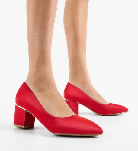 Pantofi dama Berry Rosii