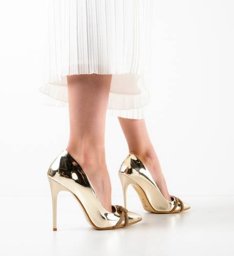 Pantofi dama Casette Aurii